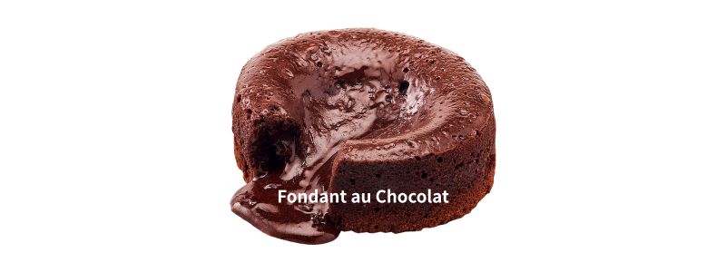 フォンダンショコラ　英語