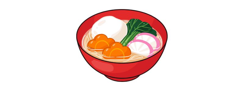 お雑煮を英語で説明